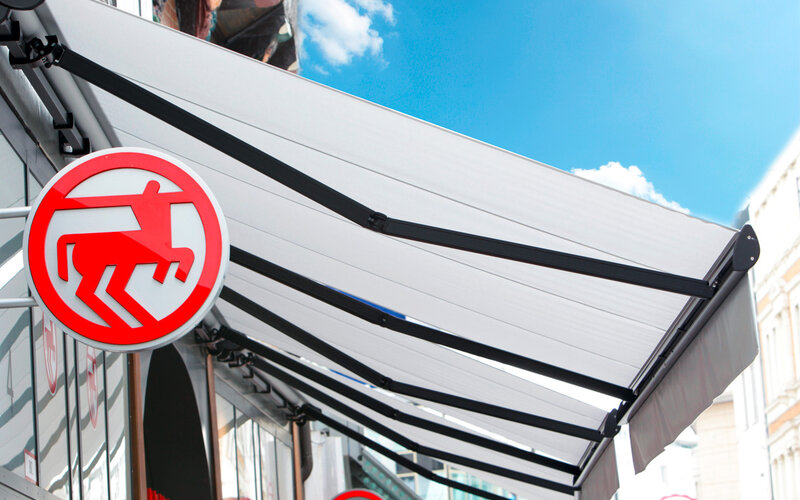 Ladenmarkise Rossmann Braunschweig